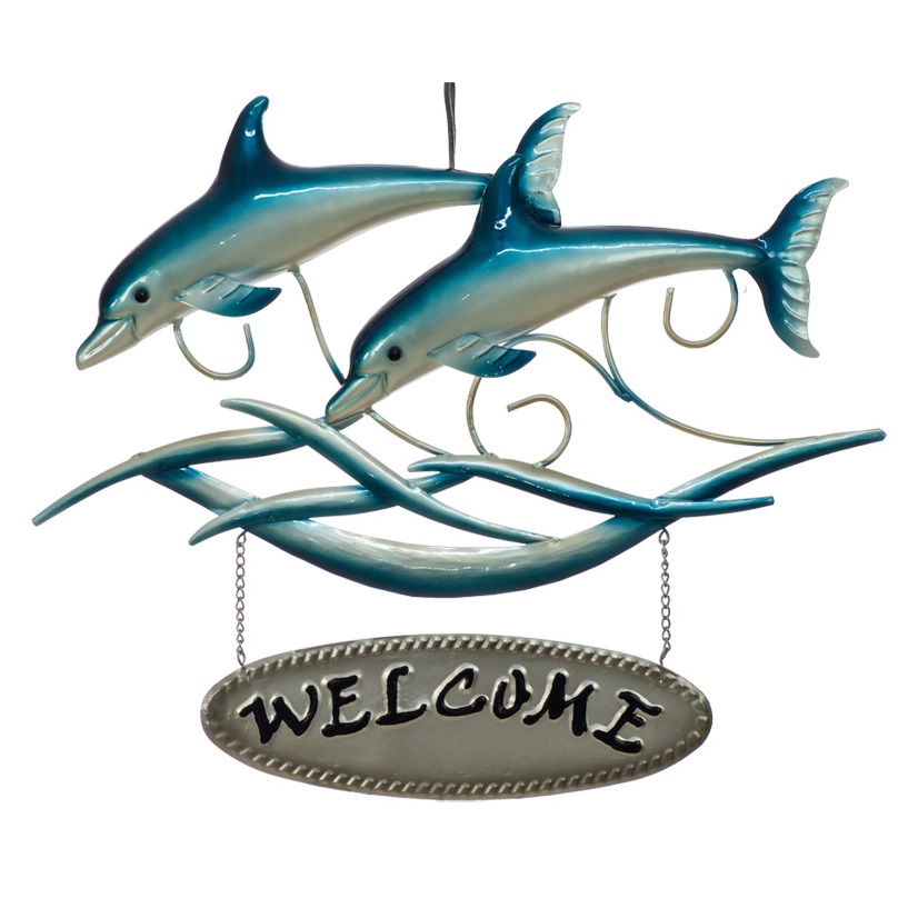 Dolphin Pair Welcome
