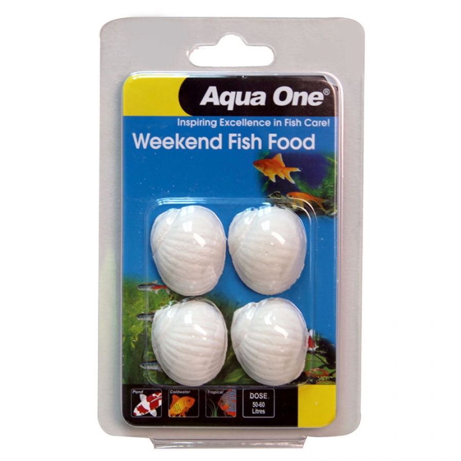 Aqua One Weekend Fish Feeder Block