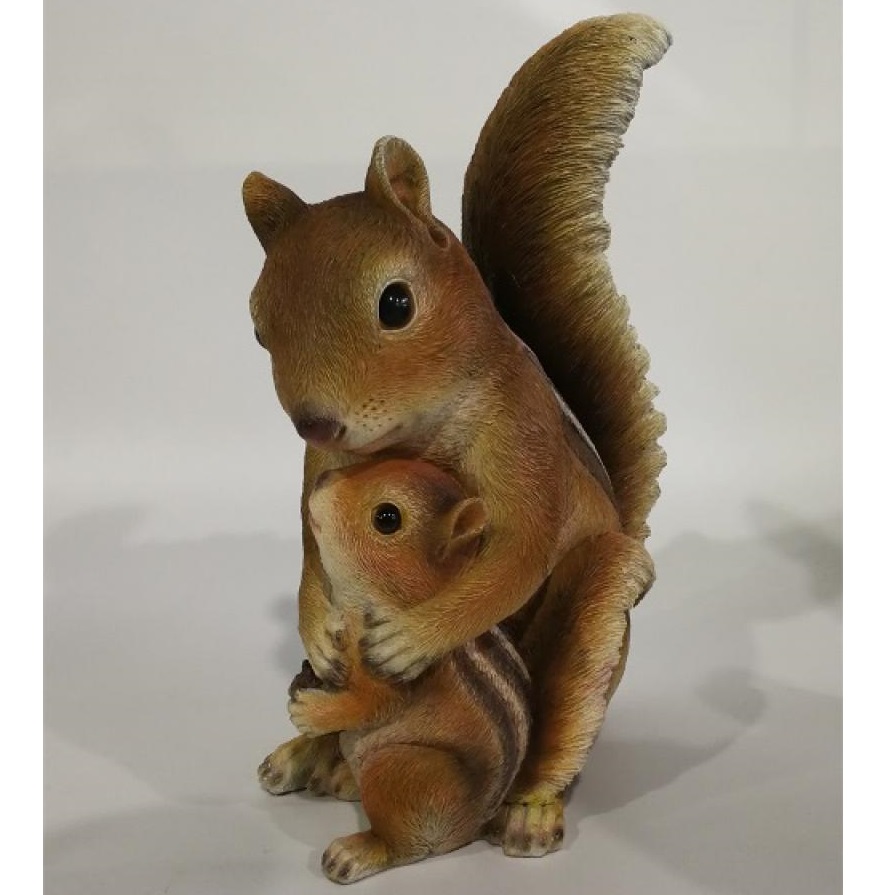 Squirrel with Baby