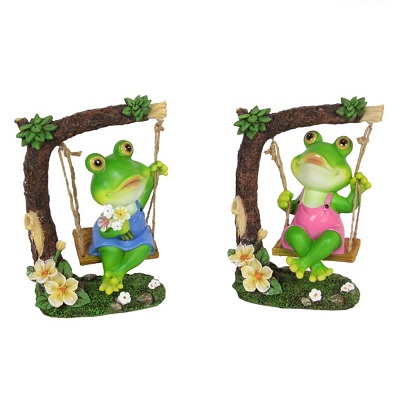 Frog on Swing