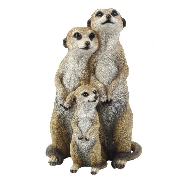 Standing Meerkat Family