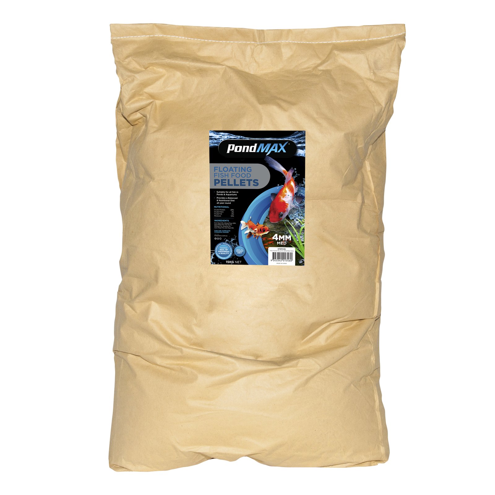 Standard Fish Food Pellets 15kg